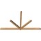 Ekena Millwork Kennewick Timber Gable Bracket, Western Red Cedar, 108"W x 63"H x 3 1/2"D x 3 1/2"F, 14/12 Pitch GBW108X63X0404KEN00SWR - alternate 3